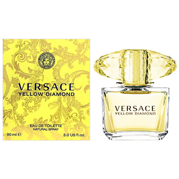 【15日P10・最大1,000円offクーポン】【ヴェルサーチ】 イエローダイアモンド EDT SP 90ml Versace Yellow Diamond 【あす楽対応_14時まで】【香水 ギフト メンズ レディース】【人気 ブランド ギフト 誕生日 プレゼント】