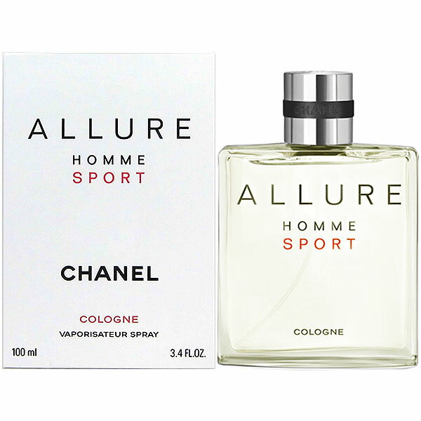 シャネル 【最大1,000円offクーポン】シャネル CHANEL アリュール オム スポーツ コローニュ EDT SP 100ml【送料無料】CHANEL ALLURE HOMME SPORT COLOGNE【あす楽対応_14時まで】【香水 ギフト メンズ】【人気 ブランド ギフト 誕生日 プレゼント】