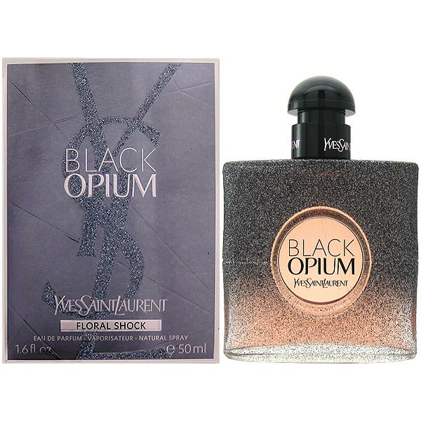 送料無料!【イヴ サンローラン】　ブラック オピウム フローラルショック　EDP SP 50ml　Yves Saint Laurent Black Opium Floral Shock【あす楽対応_14時まで】【香水】