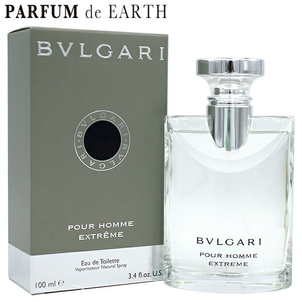 【1日P10・最大1 000円offクーポン】ブルガリ プールオム エクストリーム 100ml EDT SP【送料無料】BVLGARI【あす楽対応_お休み中】【香水 メンズ】【EARTH】【人気 ブランド ギフト 誕生日 プ…