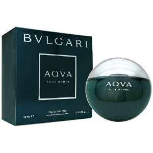 【4日20時-5日P10倍】ブルガリ BVLGARI アクア プールオム EDT SP 50ml【あす楽対応_お休み中】 【香水 メンズ】【EARTH】【人気 ブランド ギフト 誕生日 プレゼント】