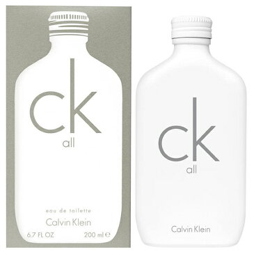 カルバン クライン CALVIN KLEIN シーケーオール EDT SP 200ml CK ALL【あす楽対応_お休み中】【香水 メンズ レディース】【香水 人気 ブランド 父の日 ギフト 誕生日】