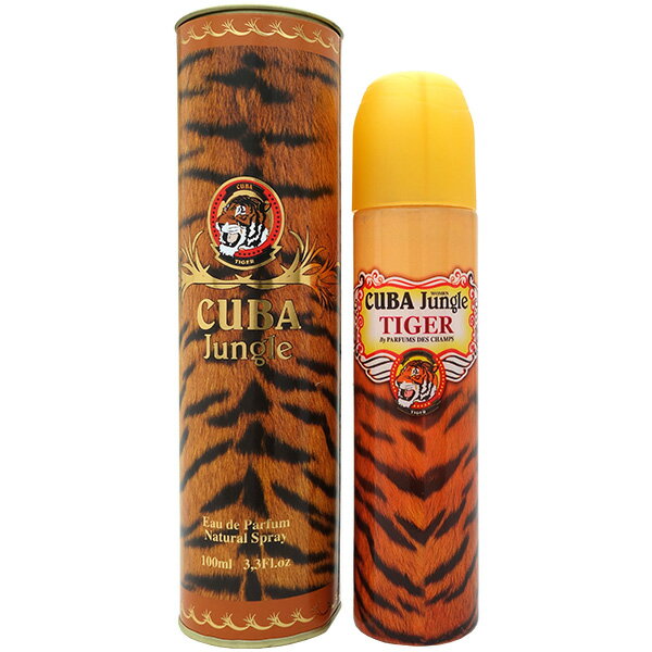 【最大1500円OFFクーポン】キューバ CUBA キューバ ジャングル タイガー EDP SP 100ml JUNGLE TIGER FOR WOMEN【当日発送_14時まで】【香水 レディース】【人気 ブランド ギフト 誕生日 プレゼント】