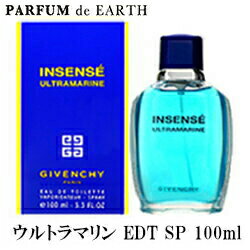 ジバンシイ GIVENCHY ウルトラマリン EDT SP　100ml 【あす楽対応_14時まで】【香水 メンズ】【EARTH】【香水 ブランド ホワイトデー ギフト 誕生日】