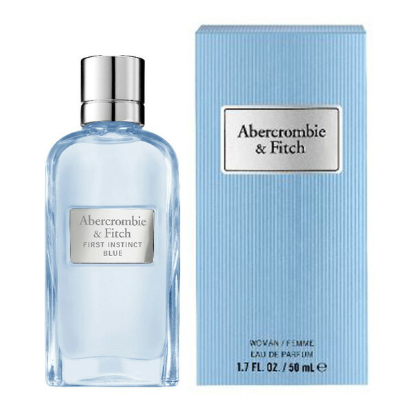 【最大P5倍・最大1500円OFFクーポン】アバクロンビー＆フィッチ ABERCROMBIE&FITCH ファースト インスティンクト ブルー フォーハー EDP SP 50mlFIRST INSTINCT BLUE Woman【当日発送_お休み中】【香水 レディース】[D]