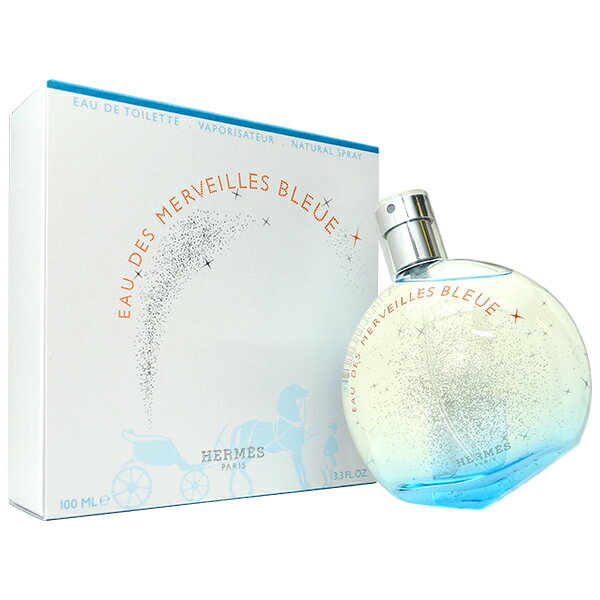 【15日P10・最大1,000円offクーポン】エルメス HERMES オーデ メルヴェイユ ブルー EDT SP 100ml【送料無料】Eau DES MERVEILLES BLEUE【あす楽対応_14時まで】【香水 レディース】【人気 ブランド ギフト 誕生日 プレゼント】