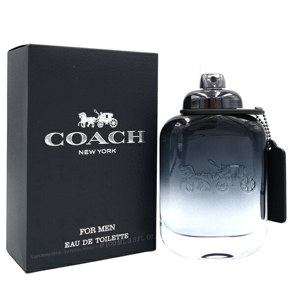 香水 コーチ COACH コーチ マン EDT SP 100ml COACH FOR MEN【あす楽対応_お休み中】【香水 ギフト メンズ】【EARTH】【人気 ブランド ギフト 誕生日 プレゼント】