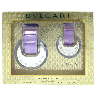 ブルガリ BVLGARI オムニア アメジスト トラベルセット(EDT65ml+EDT15ml) OMNIA AMETHYSTE COFFRET SET (0010)【あす楽対応_お休み中】【香水 レディース】【香水 人気 ブランド ギフト 誕生日 プレゼント】