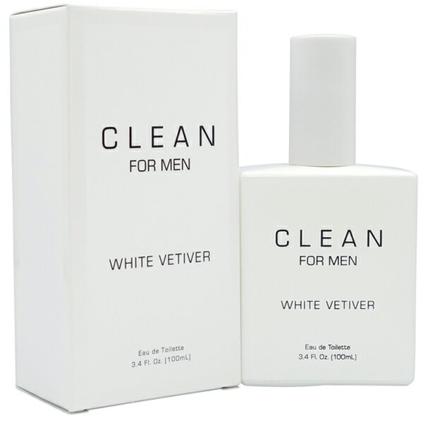 クリーン 【1日P10・最大1,000円offクーポン】クリーン CLEAN ホワイトベチバー EDT SP 100ml WHITE VETIVER FOR MEN【EARTH】【あす楽対応_お休み中】【香水 メンズ】【人気 ブランド ギフト 誕生日 プレゼント】 [D]