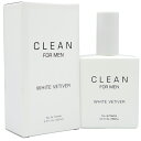 クリーン 【5日P10・母の日最大1,000円offクーポン】クリーン CLEAN ホワイトベチバー EDT SP 100ml WHITE VETIVER FOR MEN【EARTH】【あす楽対応_お休み中】【香水 メンズ】【人気 ブランド ギフト 誕生日 プレゼント】 [D]