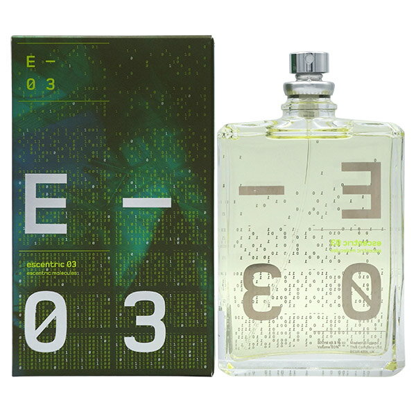 エセントリック モレキュールズ ESCENTRIC MOLECULES エセントリック 03 EDT SP 100ml ESCENTRIC 03 EAU DE TOILETTE