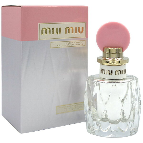 【20日P10・最大1,000円offクーポン】ミュウミュウ MIU MIU フルール ダルジャン オードパルファム アブソリュ EDP SP 50ml【送料無料】FLEUR D’ARGENT ABSOLUE【あす楽対応_お休み中】【香水 レディース】【人気 ブランド ギフト 誕生日 プレゼント】