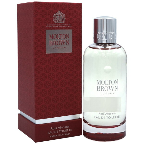 【10日P10 母の日最大1,000円offクーポン】モルトンブラウン MOLTON BROWN ローザ EDT SP 100ml【旧パッケージ】【送料無料】ROSA ABSOLUTE EAU DE TOILETTE【あす楽対応_お休み中】【香水 レディース】【人気 ブランド ギフト 誕生日 プレゼント】 D