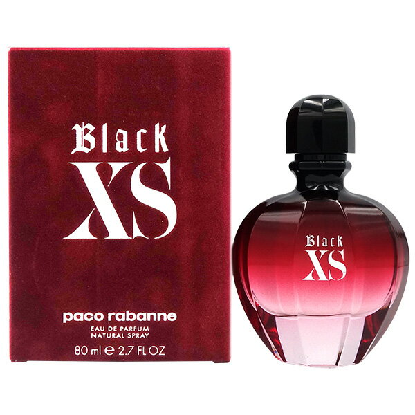 パコラバンヌ 【5日P10・父の日最大1,000円offクーポン】パコ ラバンヌ PACO RABANNE ブラック エクセス フォーハー EDP SP 80ml オードパルファム BLACK XS FOR HER【あす楽対応_14時まで】【香水 レディース】【人気 ブランド ギフト 誕生日 プレゼント】 [D]