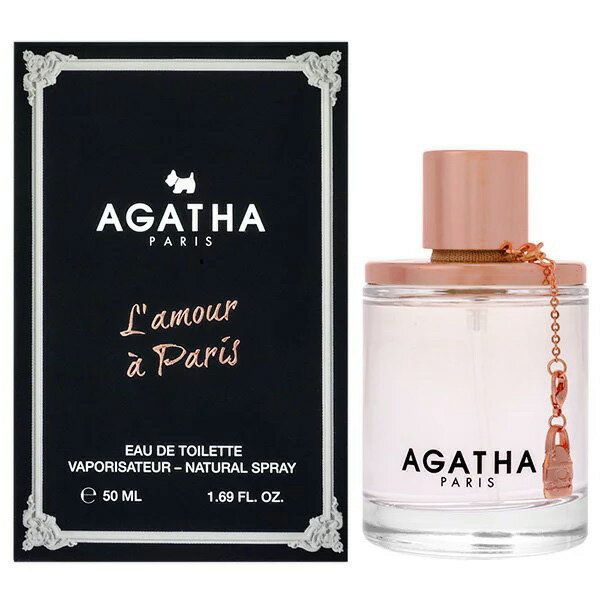 【30日P10・最大1,000円offクーポン】アガタ AGATHA ラムール パリ EDT SP 50ml LAMOUR A PARIS【あす楽対応_14時まで】【香水 レディース】【人気 ブランド ギフト 誕生日 プレゼント】