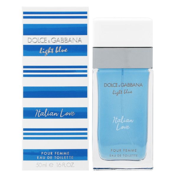 D＆G(ドルガバ) 【最大1,000円offクーポン】ドルチェ＆ガッバーナ DOLCE＆GABBANA D＆G ライトブルー イタリアンラブ EDT SP 50ml【あす楽対応_14時まで】【香水 レディース】