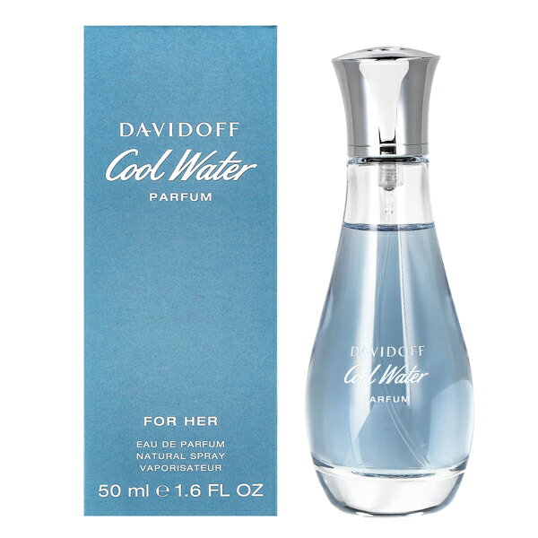 ダビドフ 【26日まで最大P10・最大1,000円offクーポン】ダビドフ DAVIDOFF クールウォーター フォーハー EDP SP 50ml【オードパルファム】【あす楽対応_お休み中】【香水 レディース】