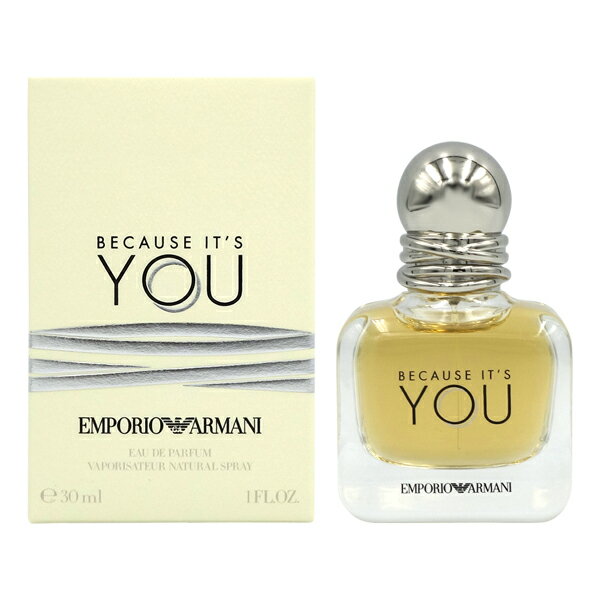 【最大1,000円offクーポン】アルマーニ EMPORIO ARMANI エンポリオ アルマーニ ビコーズ イッツユー EDP SP 30ml【あす楽対応_お休み中】【香水 レディース】