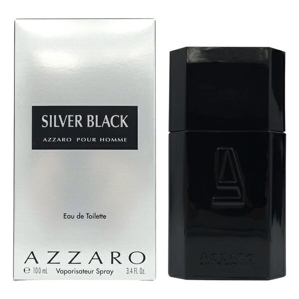 アザロ 【1日P10・最大1,000円offクーポン】アザロ AZZARO シルバーブラック プールオム EDT SP 100ml【あす楽対応_お休み中】【香水 ギフト メンズ レディース】【人気 ブランド ギフト 誕生日 プレゼント】