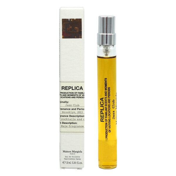 【18-19日P5・最大1,000円offクーポン】メゾンマルジェラ Maison Margiela レプリカ ジャズ クラブ EDT SP 10ml【あす楽対応_お休み中】【香水 メンズ レディース】