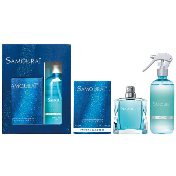 サムライ SAMOURAI サムライ コフレセット 23S (EDT100ml＋ファブリックミスト300ml) 数量限定【あす楽対応_14時まで】【香水 メンズ】