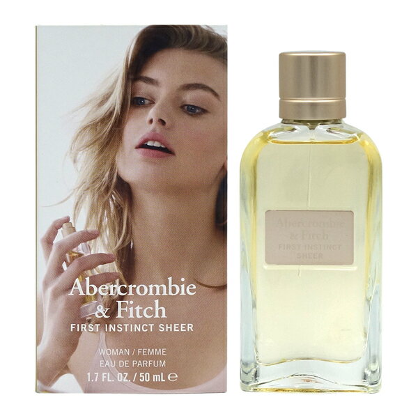 【最大P5倍・最大1500円OFFクーポン】アバクロンビー＆フィッチ Abercrombie＆Fitch ファースト インスティンクト シアー フォーハー EDP SP 50ml【当日発送_お休み中】【香水 レディース】