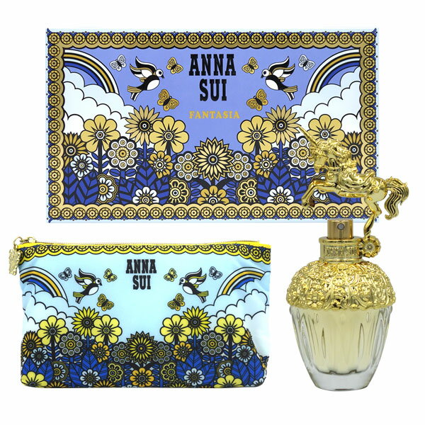 【15日P10・最大1,000円offクーポン】アナスイ ANNASUI ギフトセット ファンタジア ポーチ付き EDT SP 30ml（2021年）【あす楽対応_14時まで】【香水 レディース】