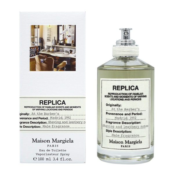 【18-19日P5・最大1,000円offクーポン】メゾンマルジェラ Maison Margiela レプリカ アット ザ バーバー EDT SP 100ml REPLICA AT THE BARBER'S【送料無料】【あす楽対応_お休み中】【香水 メンズ レディース】