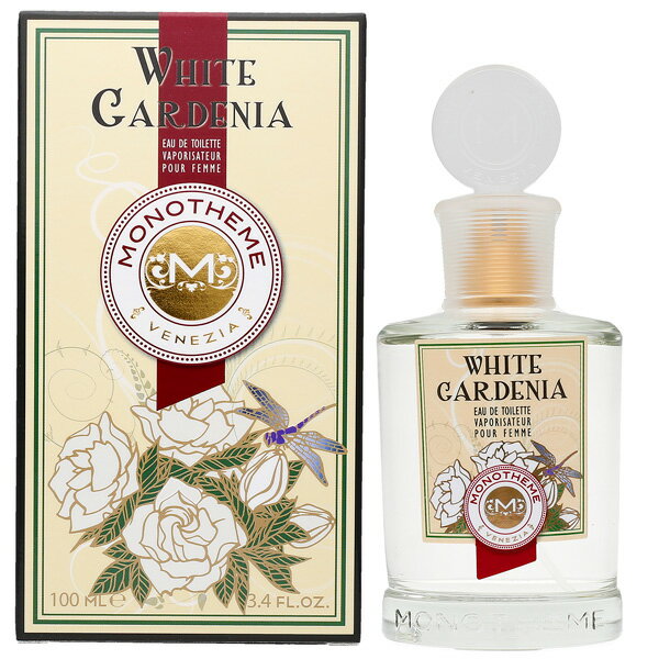 【18-19日P5 最大1,000円offクーポン】モノテーム Monotheme ホワイトガーデニア EDT SP 100ml【送料無料】White Gardenia【あす楽対応_お休み中】【香水 メンズ レディース】