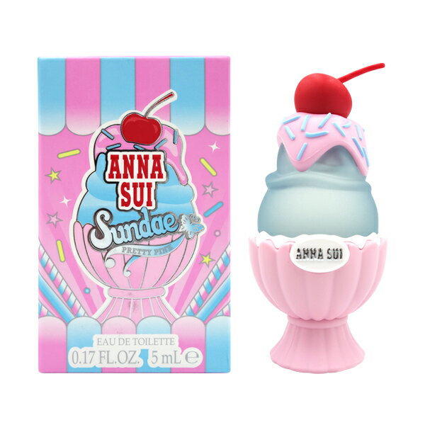 【15日P10・最大1,000円offクーポン】アナスイ ANNA SUI サンデー プリティピンク EDT BT 5ml【ミニ香水 ミニボトル】【あす楽対応_14時まで】【香水 レディース】