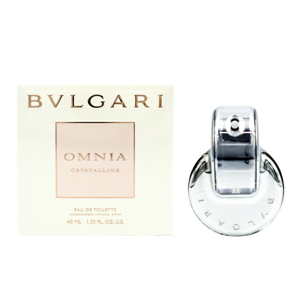 ブルガリ BVLGARI オムニア クリスタリン EDT SP 40ml 【オードトワレ】【あす楽対応_お休み中】【香水 レディース】 【EARTH】【人気 ブランド ギフト 誕生日 プレゼント】