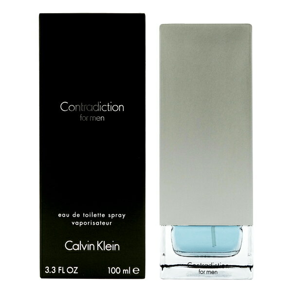 カルバンクライン 【最大1,000円offクーポン】カルバン クライン CALVIN KLEIN コントラディクション フォーメン EDT SP 100ml 【あす楽対応_14時まで】 【香水 メンズ レディース】【人気 ブランド ギフト 誕生日 プレゼント】