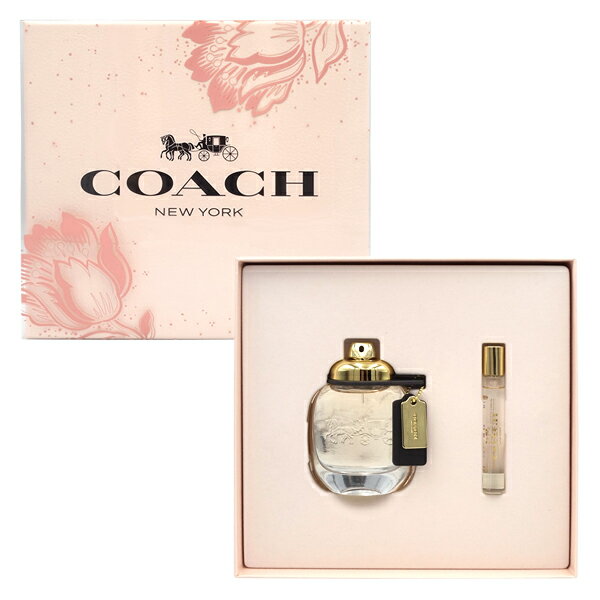 【15日P10・最大1,000円offクーポン】コーチ COACH コーチ オードパルファム 2P コフレセット（EDP50ml＋トラベルスプレー7.5ml）【あす楽対応_14時まで】