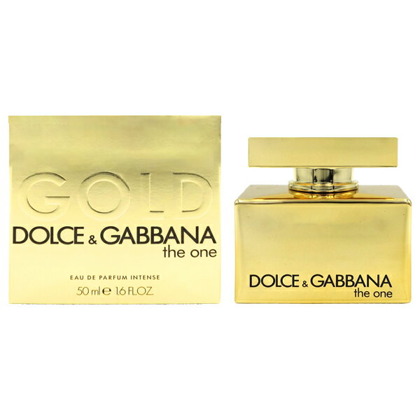 D＆G(ドルガバ) 【1日P10・最大1,000円offクーポン】ドルチェ＆ガッバーナ DOLCE＆GABBANA ザ ワン ゴールド インテンス EDP SP 50ml THE ONE GOLD INTENSE【あす楽対応_お休み中】【香水 レディース】