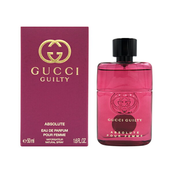 グッチ（GUCCI) 【15日P10・最大1,000円offクーポン】グッチ GUCCI ギルティ アブソリュート EDP SP 50ml GUILTY ABSOLUTE POUR FEMME【送料無料】【週末セール】【あす楽対応_14時まで】【香水 レディース】