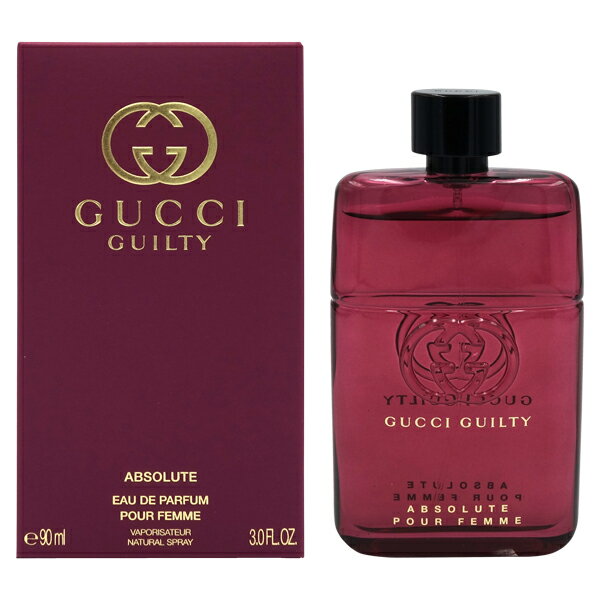 グッチ（GUCCI) 【最大1,000円offクーポン】グッチ GUCCI ギルティ アブソリュート EDP SP 90ml GUILTY ABSOLUTE POUR FEMME【送料無料】【あす楽対応_14時まで】【香水 レディース】