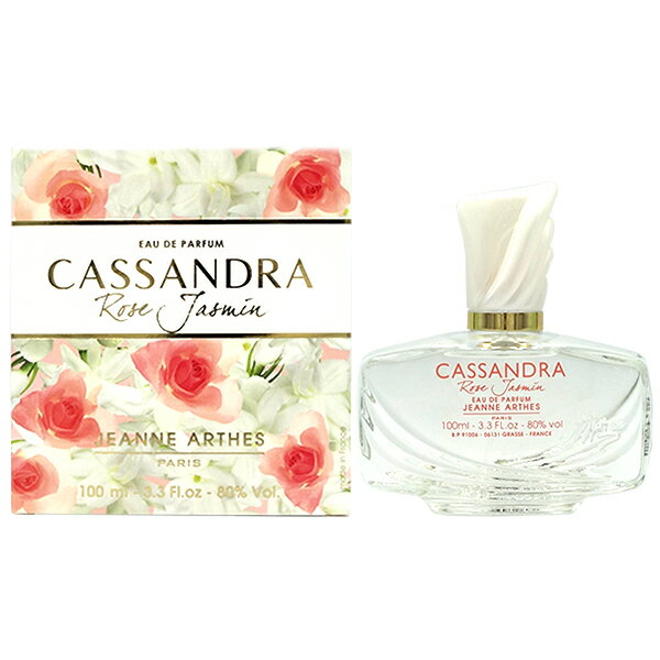 ジャンヌアルテス 【15日P10・最大1,000円offクーポン】ジャンヌアルテス JEANNE ARTHES カッサンドラ ジャスミンローズ EDP SP 100ml CASSANDRA ROSE JASMIN【あす楽対応_14時まで】【香水 レディース】【人気 ブランド ギフト 誕生日 プレゼント】