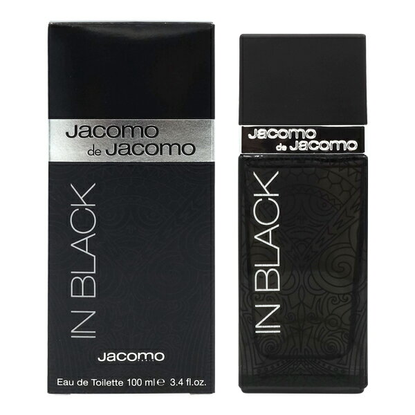 ジャコモ 【30日P10・最大1,000円offクーポン】ジャコモ JACOMO イン ブラック EDT SP 100ml【あす楽対応_14時まで】【香水 メンズ】