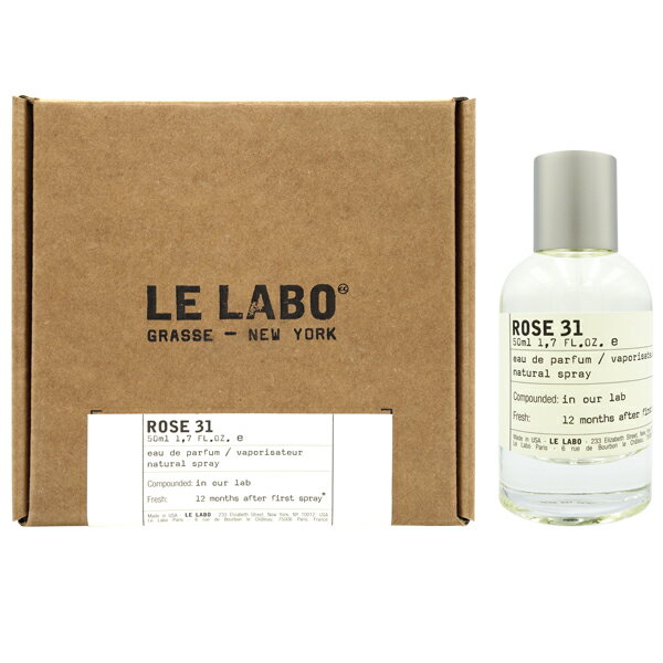 【最大1,000円offクーポン】ル ラボ LELABO ローズ 31 EDP SP 50ml【あす楽対応_お休み中】【香水 メンズ レディース】 1