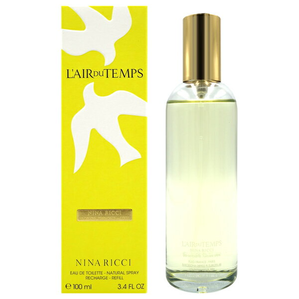 【最大1000円offクーポン】ニナリッチ NINA RICCI レールデュタン リフィル(詰替え用) EDT SP 100ml【オードトワレ】【当日発送_お休み中】【香水 レディース】