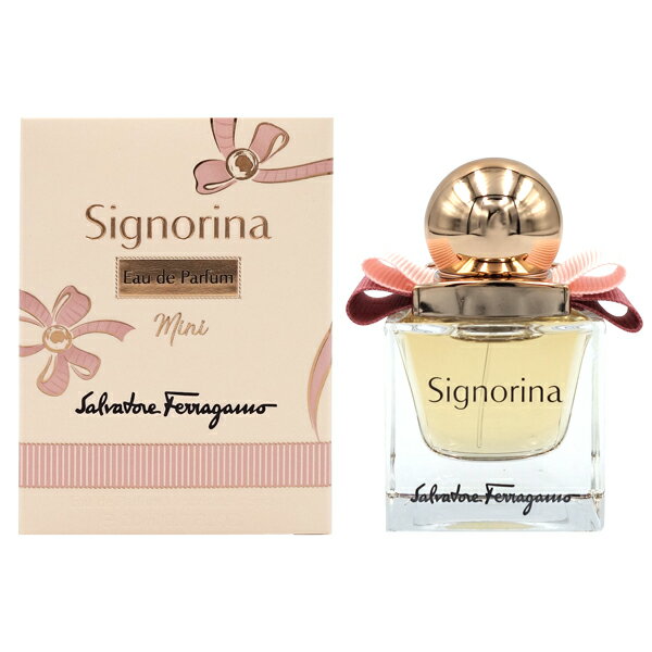 【15日P10 最大1,000円offクーポン】サルヴァトーレ フェラガモ SALVATORE FERRAGAMO シニョリーナ EDP SP 20ml SIGNORINA【あす楽対応_14時まで】【香水 レディース】