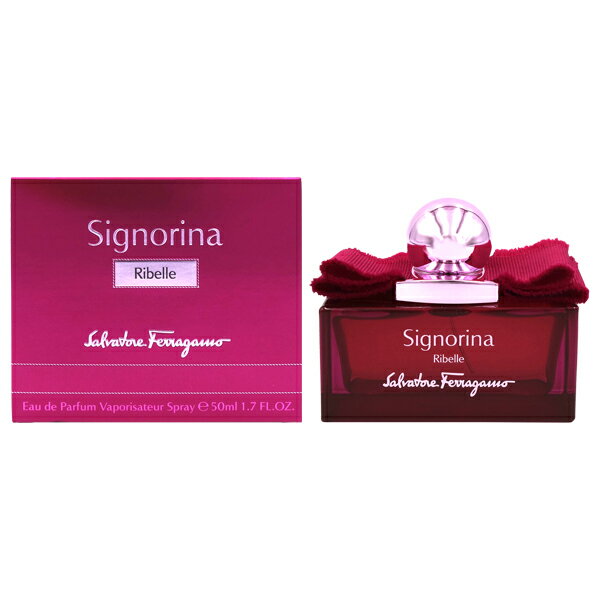 【18-19日P5・最大1,000円offクーポン】サルヴァトーレ フェラガモ SALVATORE FERRAGAMO シニョリーナ リベレ EDP SP 50ml SIGNORINA RIBELLE【あす楽対応_お休み中】【香水 メンズ レディース】