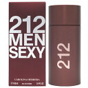 最大P2倍・最大1000円offクーポン 【キャロライナ ヘレラ】212 セクシー メン EDT SP 100ml【当日発送_お休み中】【香水 ギフト メンズ レディース】【人気 ブランド ギフト 誕生日 プレゼント】