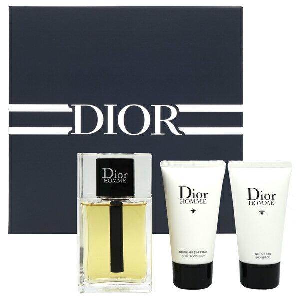 ディオール 【最大1,000円offクーポン】クリスチャン ディオール CHRISTIAN DIOR ディオール オム セット (EDT 100ml+シャワージェル 50ml+アフターシェーブローション 50ml)【送料無料】【あす楽対応_14時まで】【香水 メンズ】