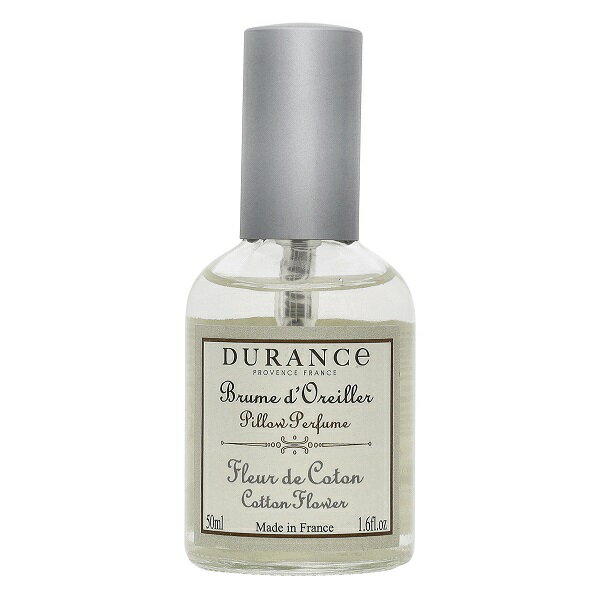 【最大1,000円offクーポン】デュランス DURANCE ピローミスト コットンフラワー 50ml【週末セール】【あす楽対応_14時まで】