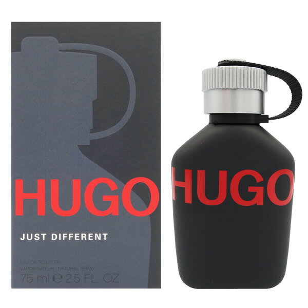 ヒューゴボス 【1日P10・最大1,000円offクーポン】ヒューゴ ボス HUGO BOSS ジャスト ディファレント EDT SP 75ml Hugo Boss Just Different【あす楽対応_お休み中】【香水 ギフト メンズ】【人気 ブランド ギフト 誕生日 プレゼント】