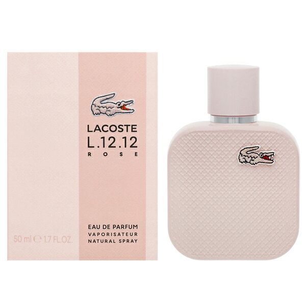 ラコステ LACOSTE L.12.12 ローズ EDP SP 50ml【オードパルファム】【当日発送_お休み中】【香水 レディース】