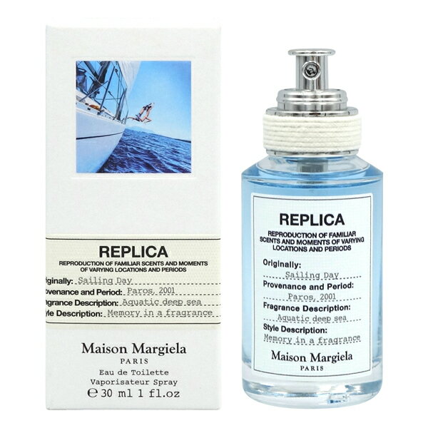 【18-19日P5・最大1,000円offクーポン】メゾン マルジェラ Maison Margiela レプリカ セーリング デイ EDT SP 30ml【送料無料】【あす楽対応_お休み中】【香水 メンズ レディース】