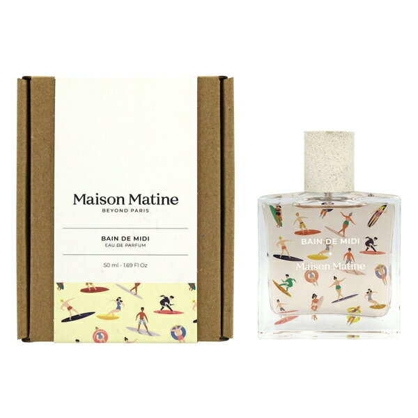 楽天香水フレグランスPARFUM de EARTH【1日P10・最大1,000円offクーポン】メゾン マティン Maison Matine バン ドゥ ミディ EDP SP 50ml 真っ昼間の海【送料無料】【あす楽対応_お休み中】【香水 メンズ レディース】