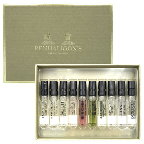 ペンハリガン 香水 レディース 【10日P10・母の日最大1,000円offクーポン】ペンハリガン PENHALIGON'S セント ライブラリー セット 2ml×10本【あす楽対応_お休み中】【香水 メンズ レディース】